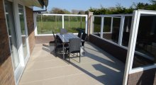 Zandkei im Ferienpark Zandloper - Südterrasse