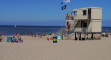Strandwache in Julianadorp aan Zee